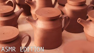 Throwing amp Making 20 Teapots — ASMR Edition [upl. by Arata133]