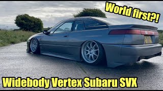 Rare fully custom widebody Subaru SVX [upl. by Drisko811]