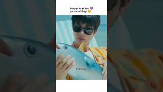 Jin oppa song super Tuna 😉💜kim seok Jin edit bts army edit shorts purple btsarmy forever [upl. by Anh771]