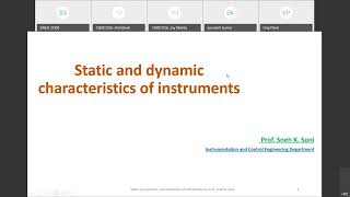 Introduction to Measurement System Static and Dynamic Characteristics of an Instrument [upl. by Iline]