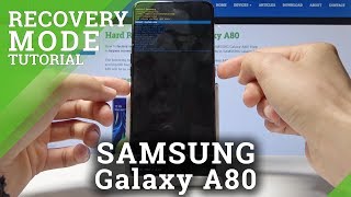 SAMSUNG Galaxy A80 Recovery Mode  How to Enter Recovery Mode [upl. by Betthel]