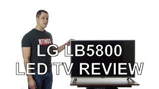 LG LB5800 LED TV Review [upl. by Archambault532]