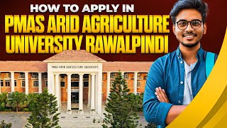 How to Apply Online in PMAS Arid Agriculture University Rawalpindi Admissions 2024 [upl. by Nyrret621]