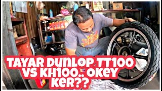 EPISOD 147  Rim KH100 Original VS Dunlop TT100 [upl. by Gracye]