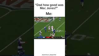 “Dad how good was Mac Jones” Me nfl football dad good funny fail sports probowl sub [upl. by Yenattirb]