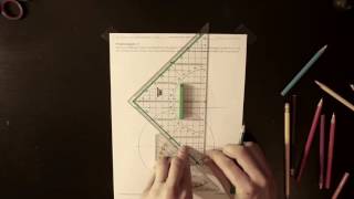 Darstellende Geometrie  Kurvenschnitt  geschnittene Körper [upl. by Faline916]