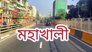 মহাখালী ফ্লাইওভার থেকে বাংলাদেশ নৌ বাহিনির সদরদপ্তর From Mohakhali Flyover to Navy Headquarter [upl. by Nogem576]