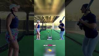 Separation in HITTING Lets Chat softball baseball proathletes hitting softballdrills foryou [upl. by Ludba]