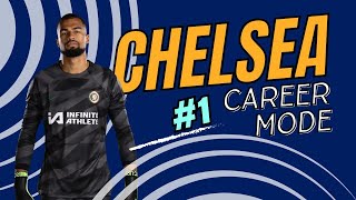 Chelsea Manager Career 1  INFINITE ATHLETE IS HERE [upl. by Nive]