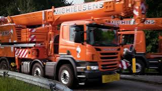 14 nieuwe Liebherr LTF 1045 op Scania chassis [upl. by Edithe]