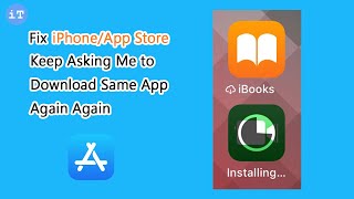 iPhone Keep Asking me to Download the Same Apps Again Finally Solved [upl. by Oruasi938]