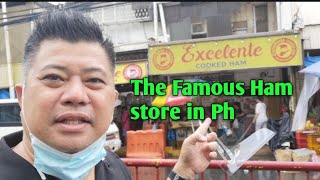 Excelente Ham in Quiapo  Kim Chong Tin Hopia Factory [upl. by Tripp]