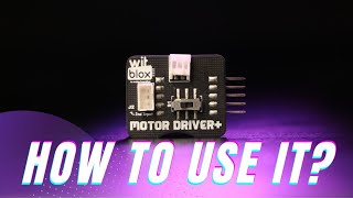 How to use the Motor Driver Blox  An Introduction [upl. by Nudnarb]