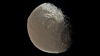 Why did the Moon Iapetus Disappear and what is that Equatorial Ridge and Giant Pock Marksget Ready [upl. by Ellenij]