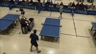 LEHTOLA Lassi vs KHOSRAVI Sam  U18 boys singles semifinal  Finnish U18 and U12 championships 2024 [upl. by Alel176]