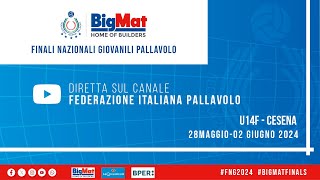 🔴BIGMAT FINALI NAZIONALI GIOVANILI U14F n°gara 465  EFFEHOTELS ARENA vs VOLLEY FRIENDS TORSAPIENZA [upl. by Ehttam]