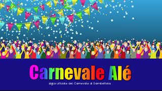 CARNEVALE ALE  video cartoon  la sigla del tuo Carnevale [upl. by Atiekan]