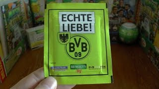 PACK OF THE DAY 155 Panini Echte Liebe BVB 09 Stickers [upl. by Leena180]