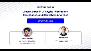 Crash Course in US Crypto Regulations Compliance and Blockchain Analytics [upl. by Alrep]