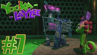 Yooka  Laylee Gameplay Walkthrough Part 7  100  Walkthrough [upl. by Fillian182]