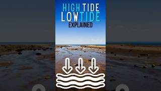 High Tide And Low Tide Explained shorts [upl. by Misty]