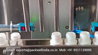 Automatic Servo Based Filling Machine  Pesticides Filling Machine  Small bottle liquid filling [upl. by Anhpad313]