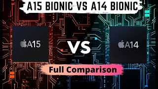 Apple A15 Bionic vs A14 Bionic Chip full comparison A15vA14  AnTuTu ScoreGEEKBENCH Performance 🔥🔥 [upl. by Ellan506]