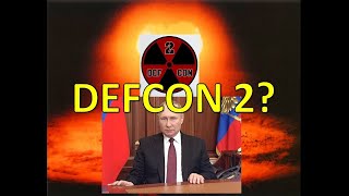 Breaking Nuclear Forces on Special Alert in Russia US at Defcon 2 [upl. by Rednav]