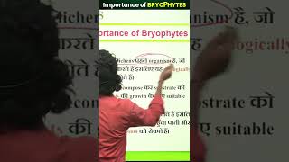 Importance of Bryophytes biologywings [upl. by Milzie]