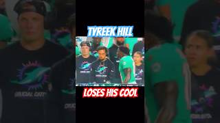 Tyreek Hill’s LOSES HIS COOL on sideline during a frustrating loss to Titans miamidolphins nfl ￼ [upl. by Gere]