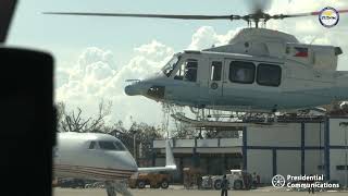 Inspection of TyphoonAffected Areas in Argao Cebu Province Aerial Inspection 12192021 [upl. by Letizia700]