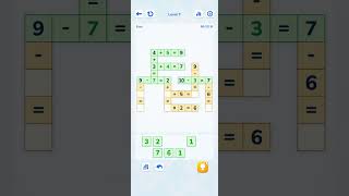 Crossmath  Math Puzzle Game Relax Level 7 AndroidIOS [upl. by Abbotsen397]