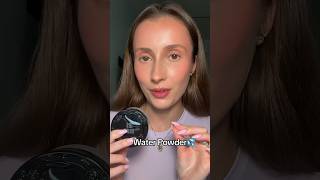 WATER FACE POWDER💦🤔 makeuptutorial makeup makeuptips makeuphacks newmakeup [upl. by Ezitram]