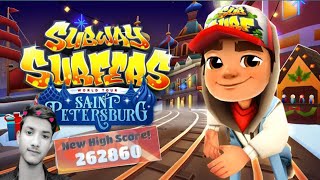 Subway surfers new world record NEMAT GAME PLAYsubwaysurfers gameplay [upl. by Kloster]