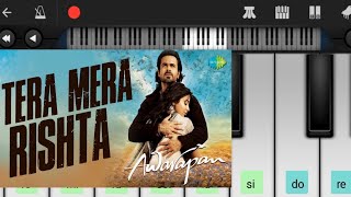 Tera Mera Rishta Purana  Aawarapan  Emran Hashmi  Piano Tutorial piano pianotutorial [upl. by Hareehat]