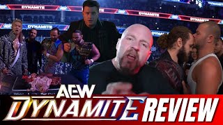 🔴LIVE REVIEW AEW DYNAMITE MOXLEY ODIA LO QUE ES AEW 10162024 [upl. by Ahsienod]