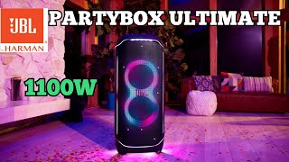 2023 JBL Partybox Ultimate 1100W WiFi Dolby Atmos Speaker  Overview💯🔥 [upl. by Aihppa419]