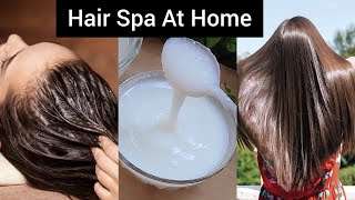 Salon Style Hair Spa Treatment At Home 0 Chemical 100 Natural [upl. by Otina458]