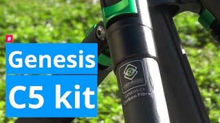 Genesis C5 kit interessante treppiede in carbonio con testa a sfera  Hardware Upgrade [upl. by Anuaik]