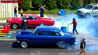 Nostalgia Muscle Cars Drag Racing at Great Lakes Dragway 14 [upl. by Bortz]