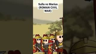 Sulla Vs Marius ROMAN CIVIL WAR [upl. by Eytteb590]