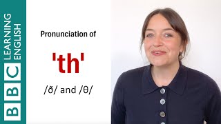 Pronunciation of th  English In A Minute [upl. by Zippora]