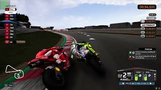 Valentino Rossi vs Casey Stoner vs Dani Pedrosa  Sachsenring Germany 2009  MotoGP 22 PC gameplay [upl. by Alon718]