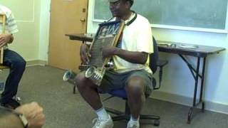 Washboard Chaz teaches washboard technique [upl. by Velda544]