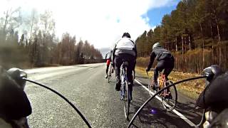 Road cycling with Alexander Stubb Gopro HD [upl. by Eniamat]