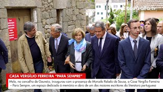 Casa Vergílio Ferreira – Para Sempre em Melo enaltece legado do escritor [upl. by Annawak694]