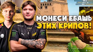 S1MPLE И M0NESY ПЫТАЮТСЯ ЗАТАЩИТЬ ИГРУ НА 4000 ЭЛО  СИМПЛ ИГРАЕТ ВМЕСТЕ С МОНЕСИ НА ФЕЙСИТЕ CSGO [upl. by Idnahk708]