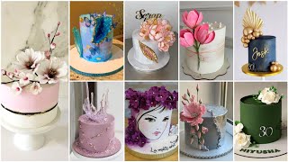 Xanımlar üçün tort nümunələriamazing cake decorating ideas❗ [upl. by Tuorah]