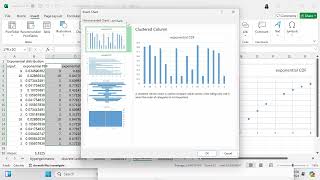 Create an exponential distribution in Excel [upl. by Anavi72]