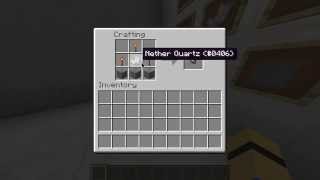 Minecraft How to craft a redstone comparator [upl. by Willyt]